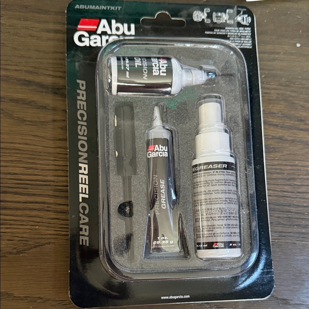Abu Garcia Precision Reel Care Kit - Black